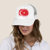 Casquette Drapeau turc (En situation)