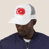 Casquette Drapeau turc (En situation)
