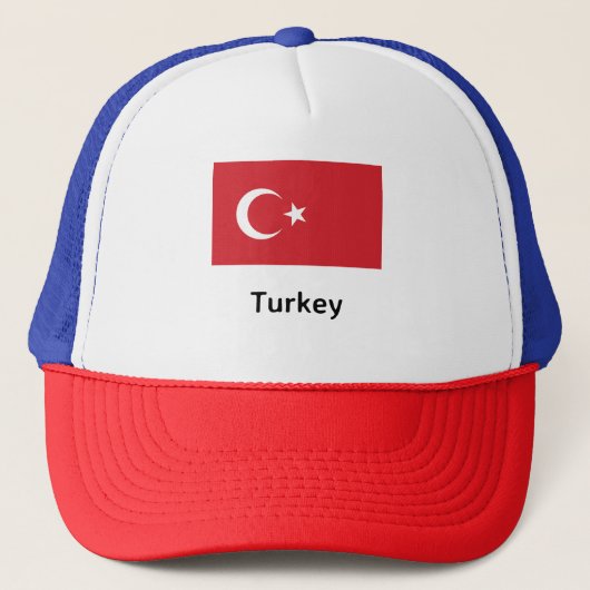 Casquette Drapeau turc (Devant)