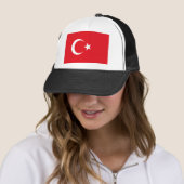 Casquette Drapeau turc (En situation)