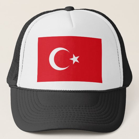 Casquette Drapeau turc (Devant)
