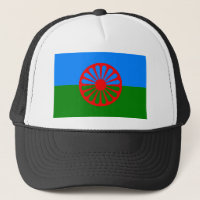 Drapeau tzigane romani officiel