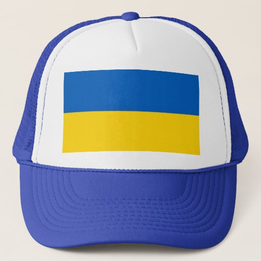 Casquette Drapeau Ukraine (Devant)