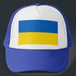 Casquette Drapeau ukrainien<br><div class="desc">Drapeaux des nations du monde en haute résolution pour vous montrer avec fierté.</div>
