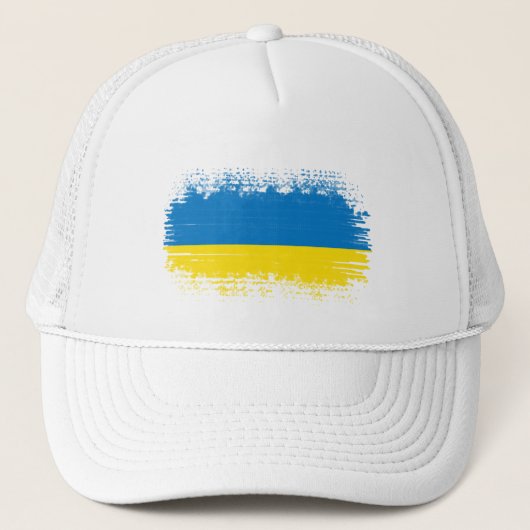 Casquette Drapeau ukrainien (Devant)