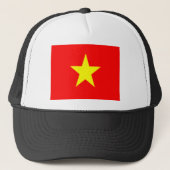 Casquette drapeau vietnam (Devant)