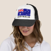 Casquette Drapeau Vintage Australie (En situation)
