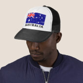 Casquette Drapeau Vintage Australie (En situation)