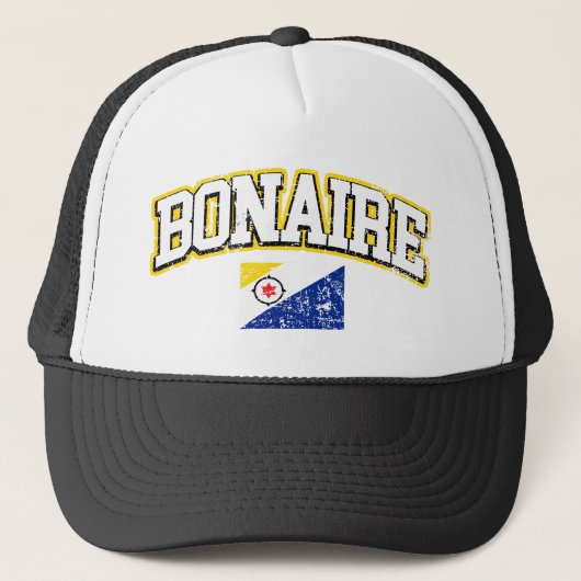 Casquette Drapeau Vintage Bonaire (Devant)