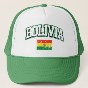 Casquette Drapeau Vintage de Bolivie