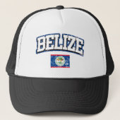 Casquette Drapeau Vintage du Belize (Devant)