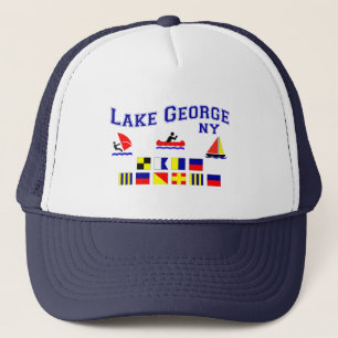 Casquette Drapeaux de signal de George NY de lac