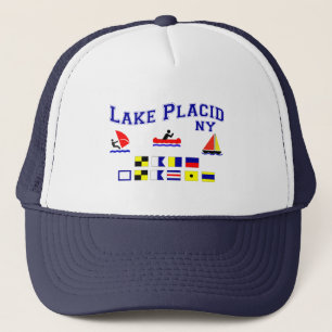 Casquette Drapeaux de signal du Lake Placid NY