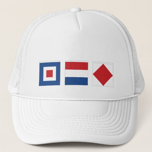 Casquette Drapeaux de signalisation de la bande de Tango Fox (Devant)