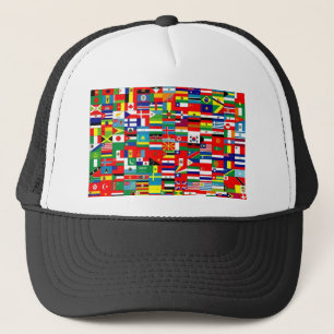CASQUETTE DRAPEAUX DU MONDE
