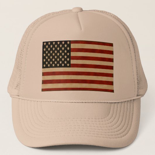 Casquette Drapeaux vintages américains (Devant)