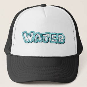 Casquette Drink water letters