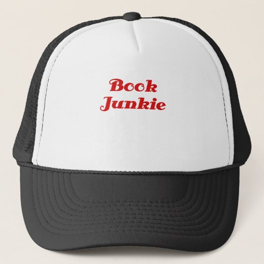 Casquette Drogué de livre (Devant)