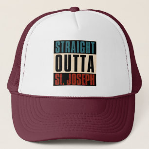 Casquette Droite en direction de St. Joseph Missouri MO