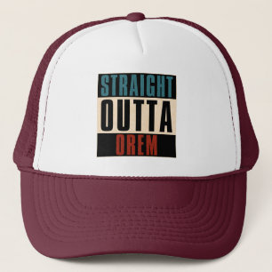 Casquette Droite Outta Orem Utah UT
