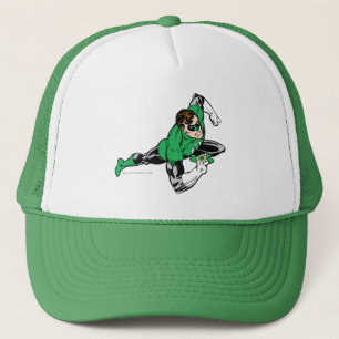 Casquette Droite verte de saut de lanterne