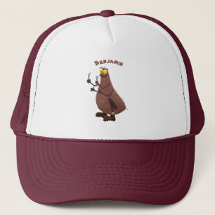 Casquette Drôle affamé pulette affamée dessin animé