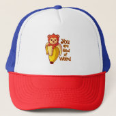 Casquette Drôle Banane Singe Vous Êtes Un Peu Étrange (Devant)