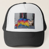 Casquette Drôle berger allemand Chien Modélisation des vêtem (Devant)