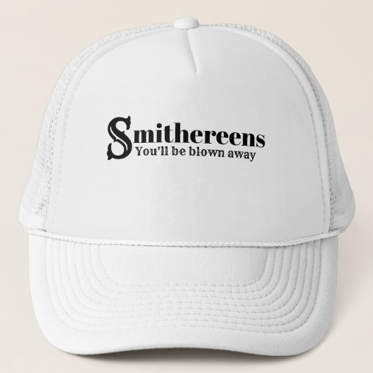 Casquette Drôle cadeau de nouveauté pour papa SMITHEREENS BL (Devant)