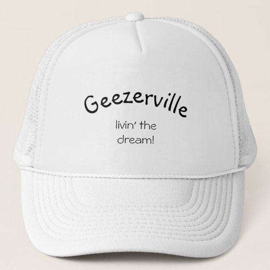 Casquette drôle de Geezerville (Devant)