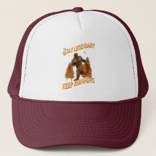 Casquette Drôle de motivation de course de Bigfoot