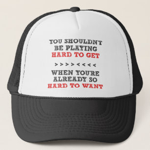 Casquette drôle difficile à obtenir