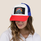 Casquette Drôle Facilement Distrait Par Tracteurs-Chemises F (En situation)