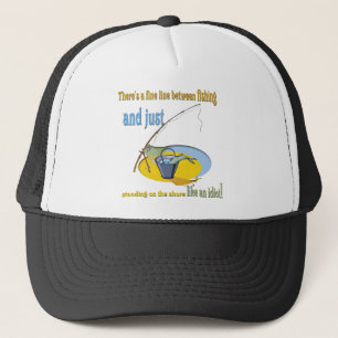 Casquette Drôle Idiot Pêche