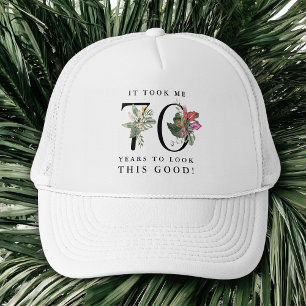 Casquette Drôle, il m'a fallu 70 ans pour avoir cette allure