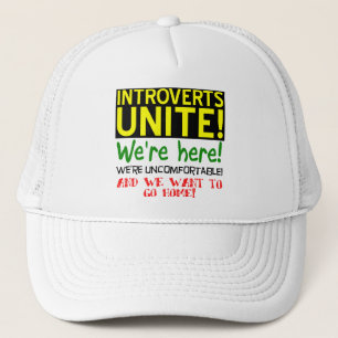 Casquette drôle 'Introvertis Unis'