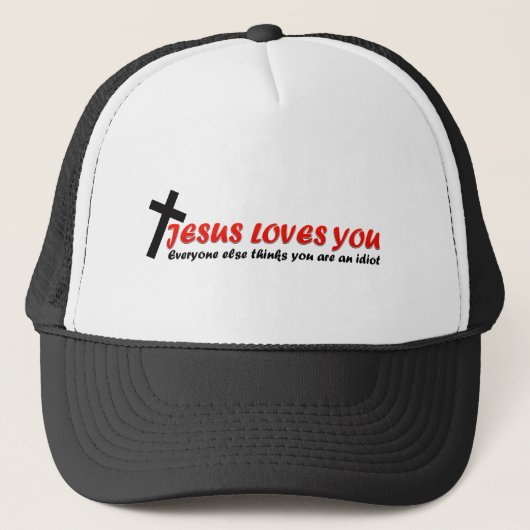 Casquette Drôle Jésus (Devant)