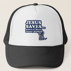 Casquette Drôle Jésus Hockey