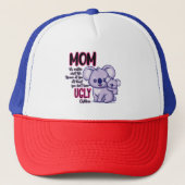 Casquette Drôle Koala Oear Maman Peu Importe Ce Que La Vie J (Devant)
