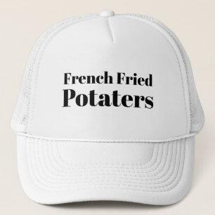 Casquette Drôle LOL Novelty Baseball FRANÇAIS FRIED POTATERS