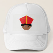 Casquette Drôle mignon St Nicholas Miter Zwarte Piet Kids Ar (Devant)
