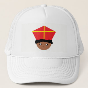 Casquette Drôle mignon St Nicholas Miter Zwarte Piet Kids Ar