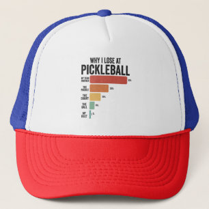 Casquette Drôle Pickleball Dink Sport Pourquoi J'Ai Perdu Pi