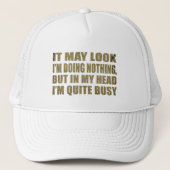 Casquette Drôle sarcastique dit des citations célèbres sarca (Devant)