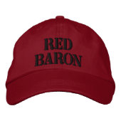 Casquette du Baron rouge (Devant)