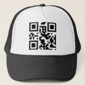 Casquette du code QR "call me" (Devant)