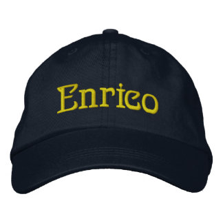 CASQUETTE du concepteur de noms masculins ENRICO