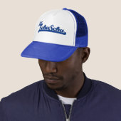 Casquette du DJ Schu Schu - bleu royal (En situation)