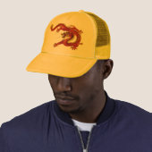 Casquette du dragon d'incendie (En situation)