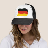 Casquette du drapeau allemand (En situation)